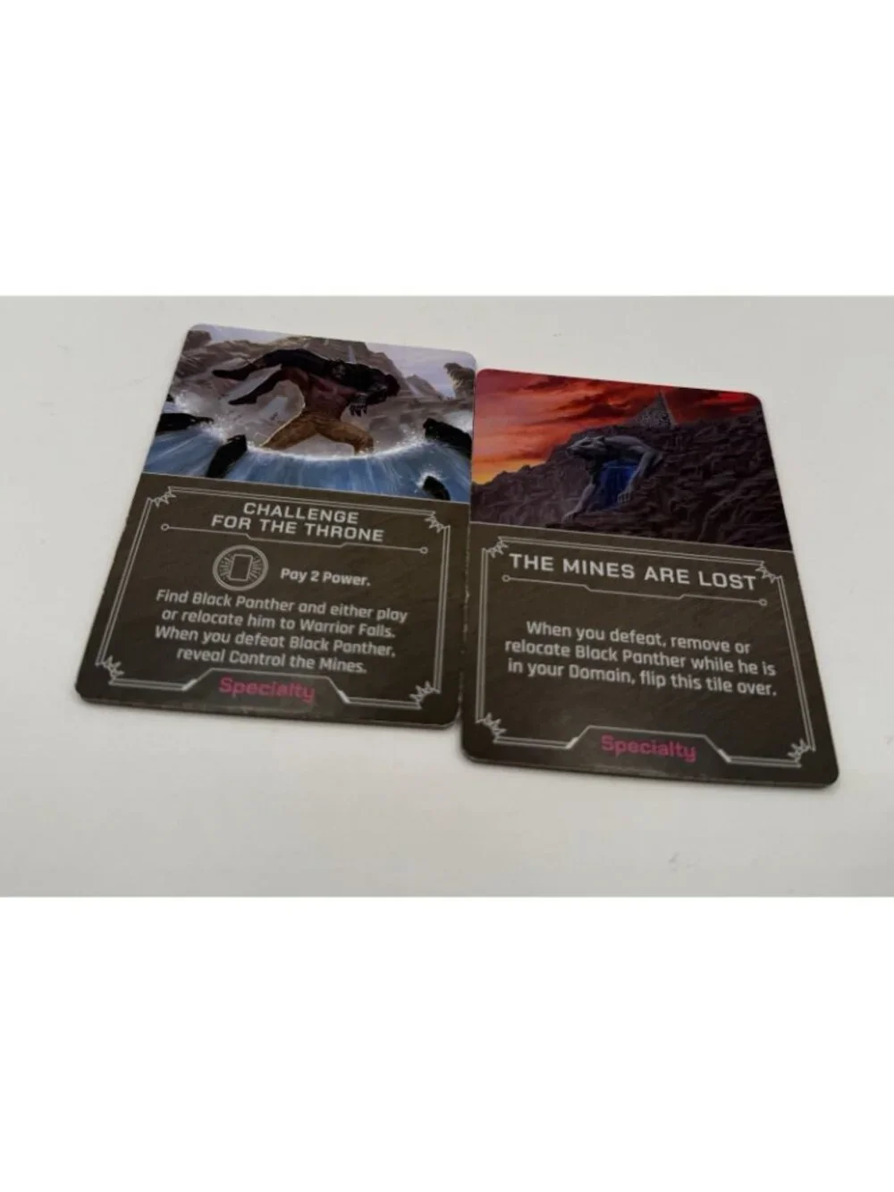Disney Marvel Villainous Infinite Power Board Game READ!